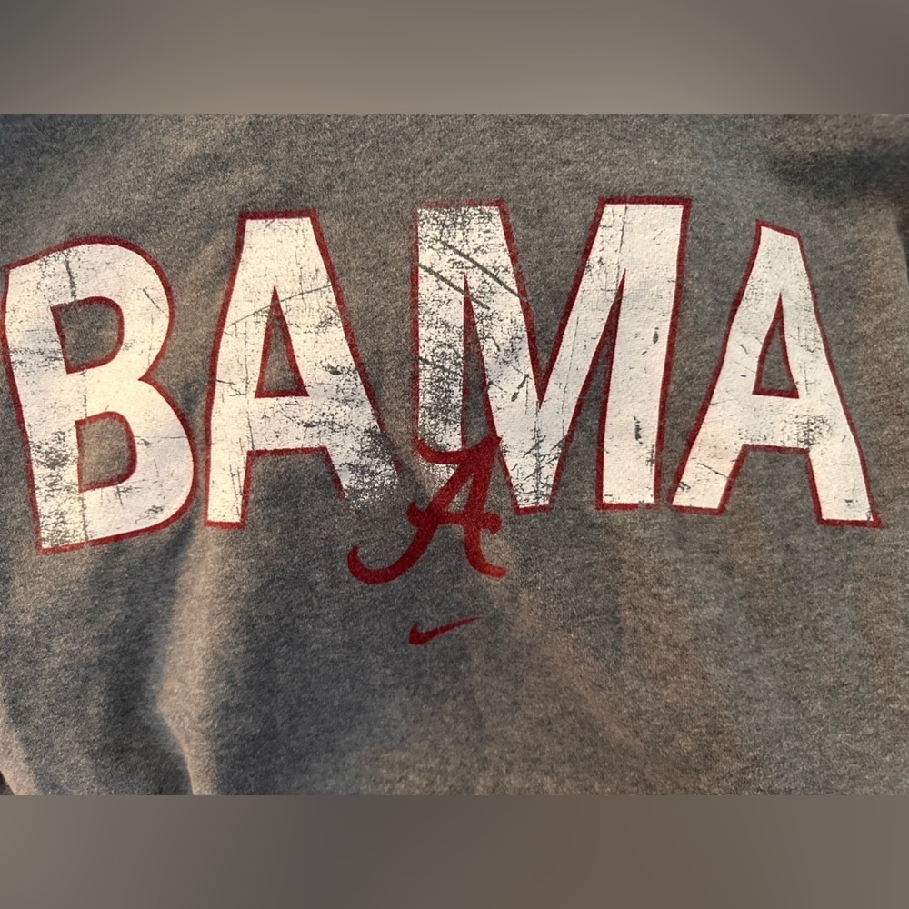Nike Gray BAMA Logo Hoodie - Picture 3 of 6